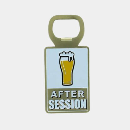Décapsuleur After Session avec verre de bière