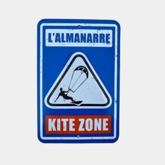 ALMANARRE KITE ZONE DECORATIVE METAL SIGN