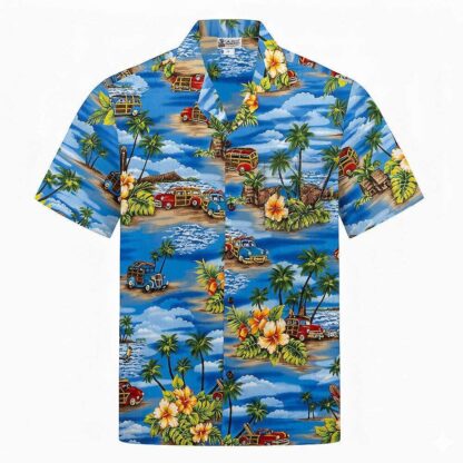 chemise hawaiienne aloha republic beach woodie hawaii import