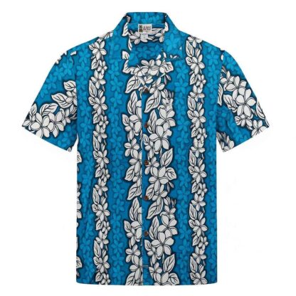 chemise hawaiienne aloha republic blue ley hawaii import