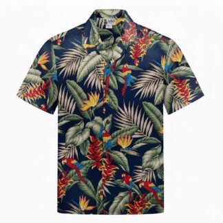 chemise hawaiienne aloha republic macaw hawaii import