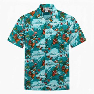 chemise hawaiienne alora republic hawaiian ocean hawaii import