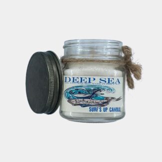 Bougie Deep Sea Surf's Up dans un bocal