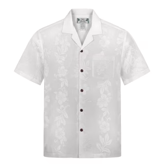 CHEMISE HAWAIIENNE TWO PALMS WEDDING   (New model)